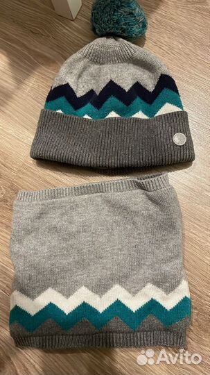 Комплект шапка и шарф