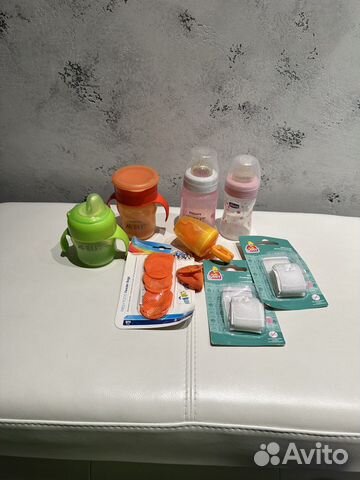 Бутылочки,поильники,ниблер-Avent,Chico