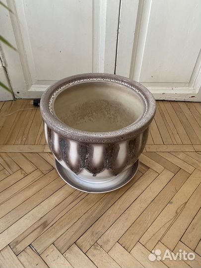 Горшок большой (гигантский) керамический