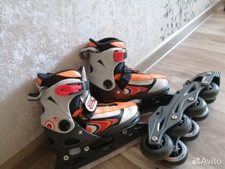 Коньки ролики 2 в 1