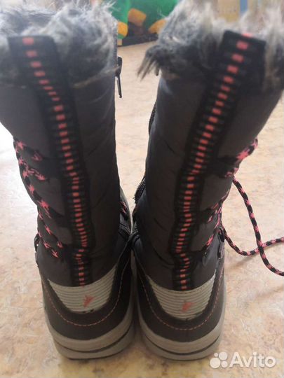 Сапоги зимние для девочки 34 размер