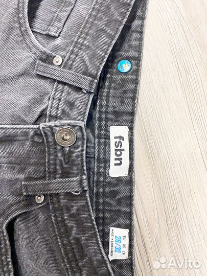 Джинсы широкие y2k fsbn