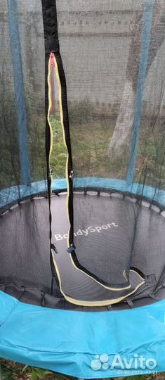 Каркасный батут Bondy Sport 6FT 183х183х216 см син