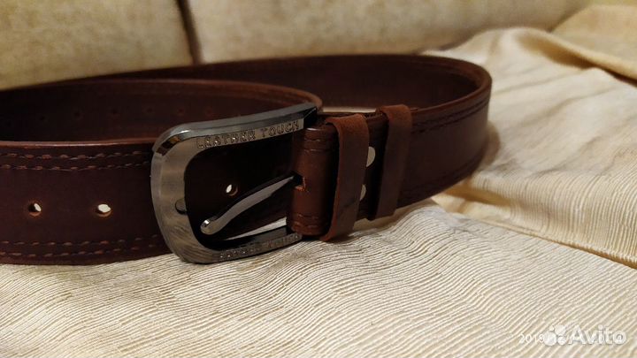 Ремень кожаный. Ручная работа