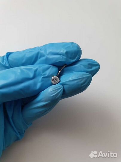 Два золотых пирсинга 585 пробы