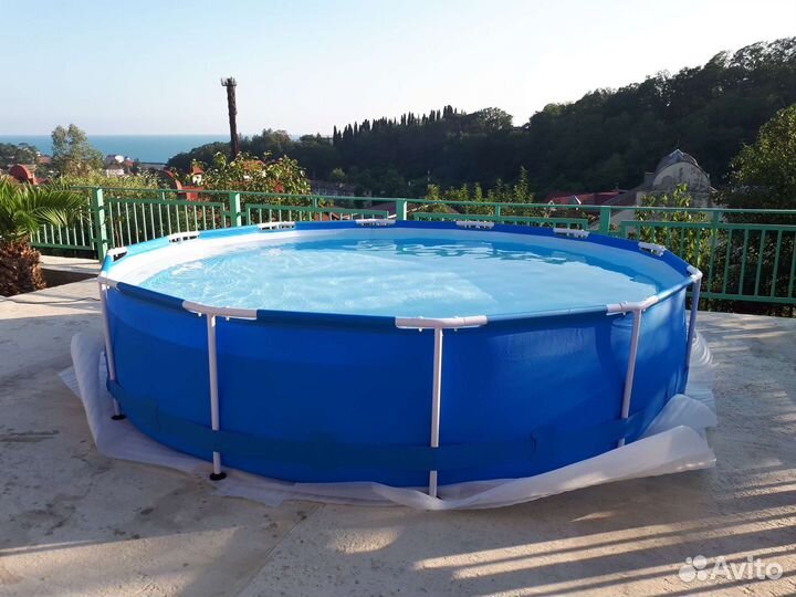 Каркасный бассейн - новый