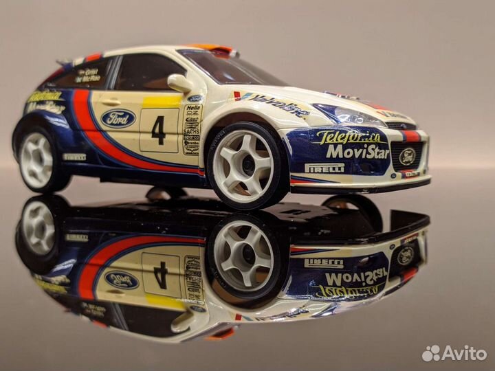 Ford Focus WRC 2001 (кузов kyosho mini-z)