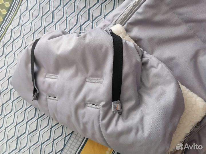 Конверт в коляску на овчине