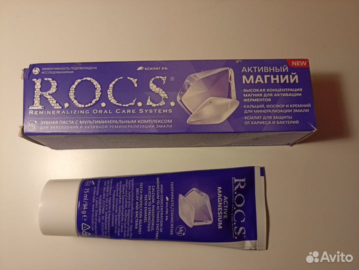 Зубная паста Rocs Splat President