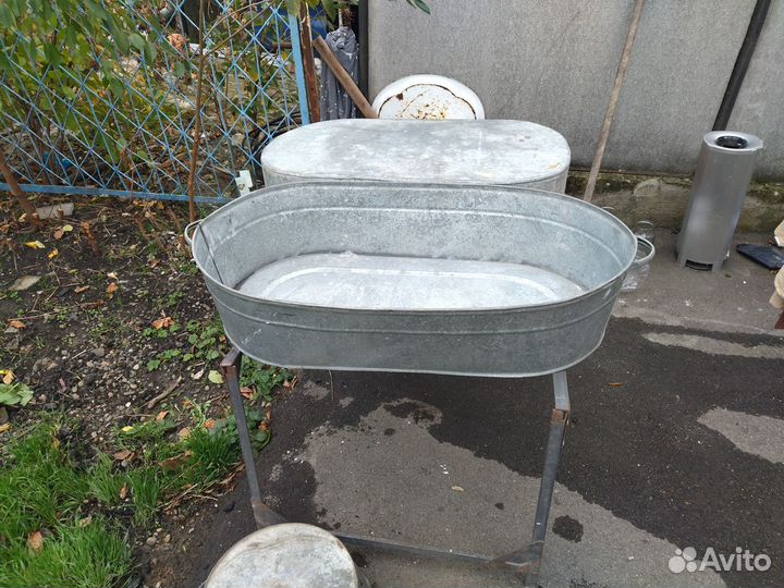 Тазик оцинкованный