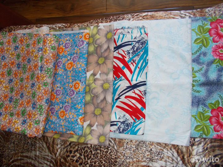 Отрезы ткани времен СССР