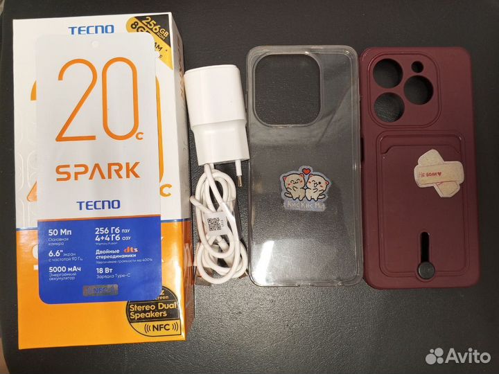 TECNO Spark 20с, 4/256 ГБ