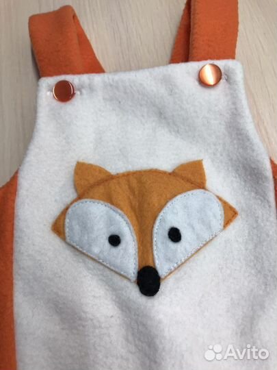 Костюм лисички новогодний рост 86см