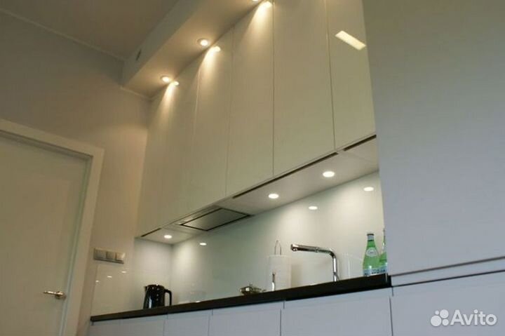 Кухонный гарнитур с антресольным рядом