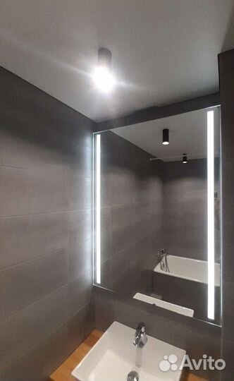 Душевая кабина новая, кухонные фартуки и зеркала