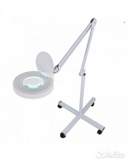 Лампа Лупа напольная, настольная. Новая