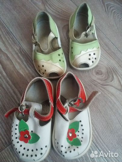 Босоножки для девочки СССР