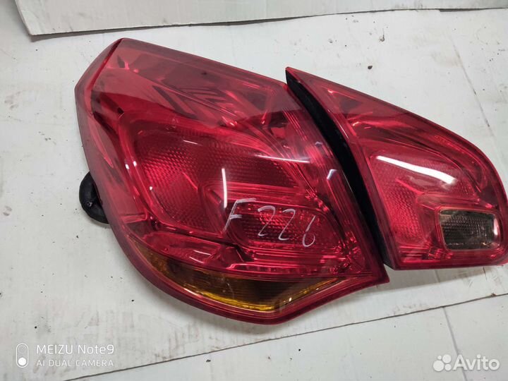Opel astra j Задние фонари