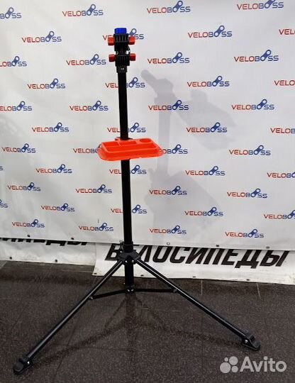 Стенд для обслуживания велосипедов складной