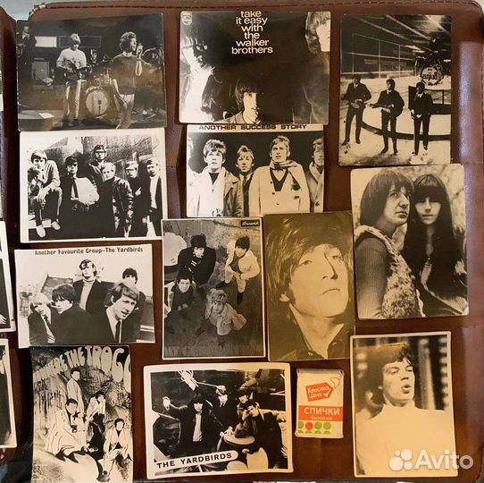 Фотографии Beatles, Who, Rolling St и тд