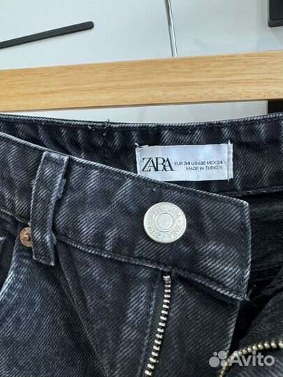 Джинсы zara 34