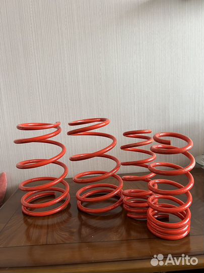 Пружины с занижением toyota celica