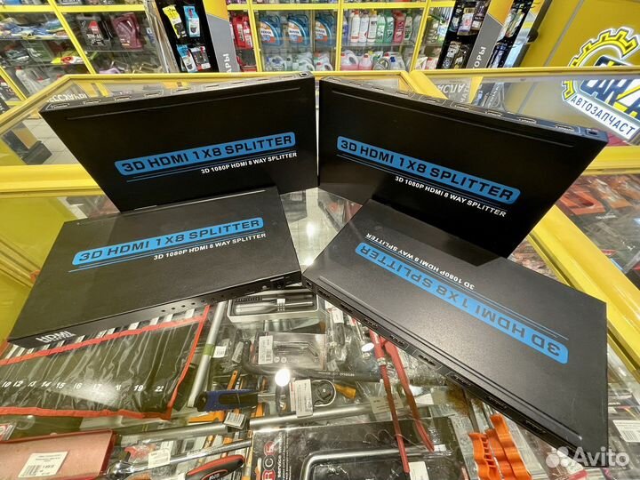 3D Hdmi 1x8 splitter Сплитер
