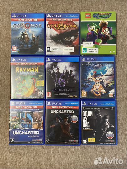 Игры для PlayStation 4 (от 05.08.2024)