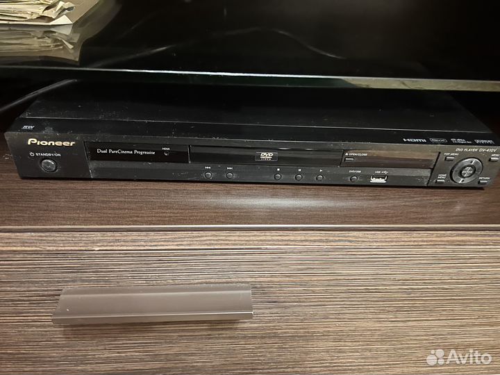 Pioneer DV-410V-K (DVD-плеер)