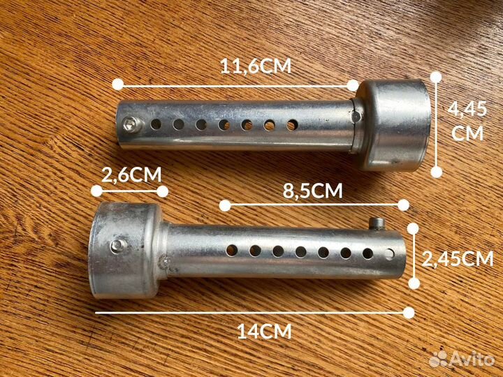 Регулируемый шумоподавитель глушителя мотоцикла
