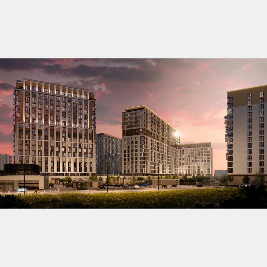 1-к. квартира, 41,7 м², 9/18 эт.