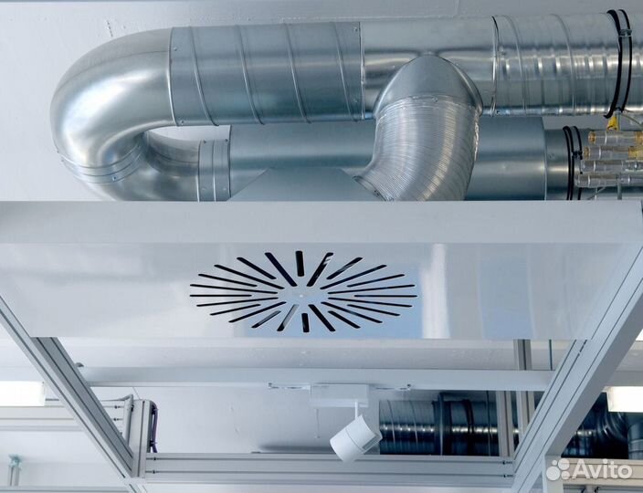 Монтаж систем вентиляции, ремонт вентиляции