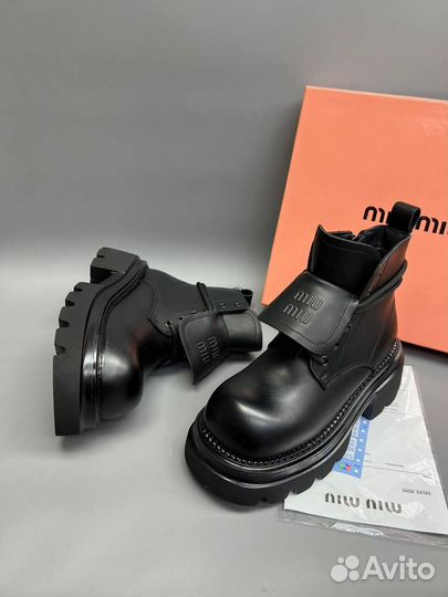 Ботинки Miu Miu Зимние С Мехом Размеры 36-40