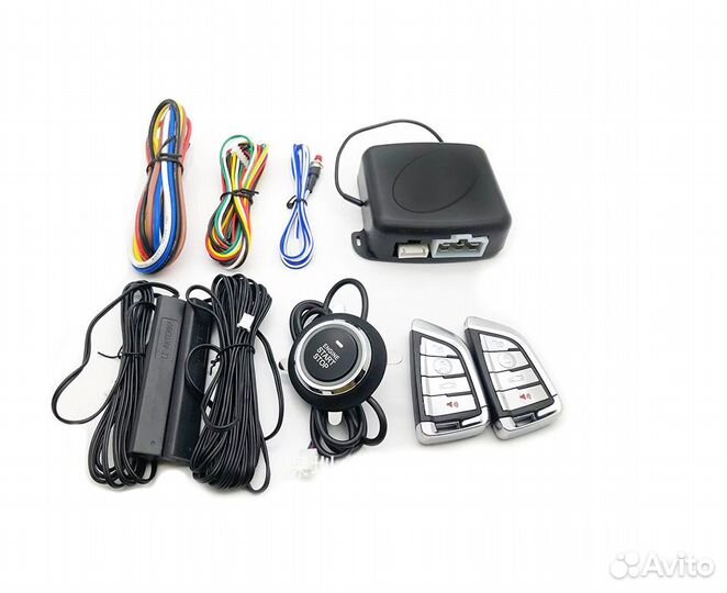 Кнопка старт-стоп с бесключевым доступом PKE №7