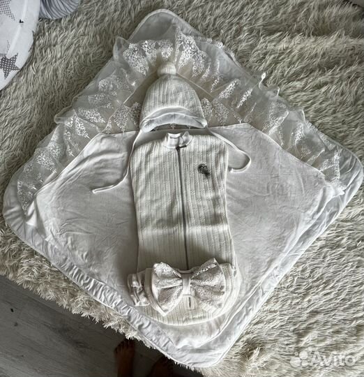 Комплект на выписку зимний