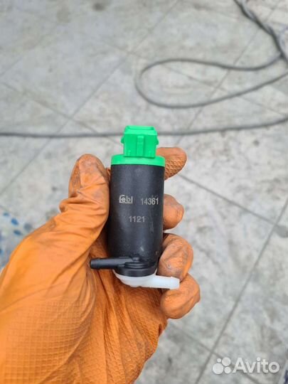 Мотор омывателя peugeot 306