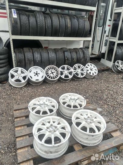 Комплект литье R15 5x100