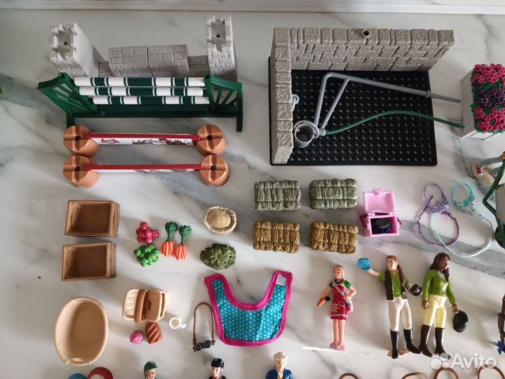 Фигурки Schleich амуниция, аксессуары, персонал