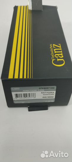 Катушка зажигания VAG 1.8/2.0 tfsi/TSI GIG16004