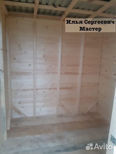 Хозблок с туалетом 3 на 2