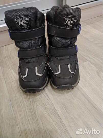 Ботинки зимние, размер 37