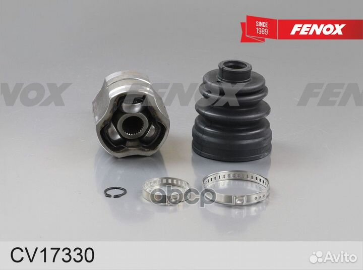 ШРУС 22/27шл, внутренний CV17330 fenox