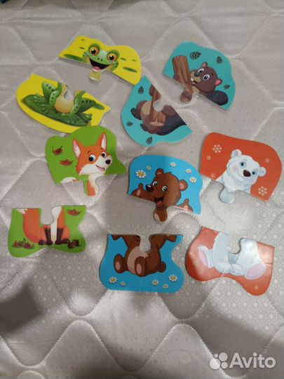 Мягкие пазлы для самых маленьких