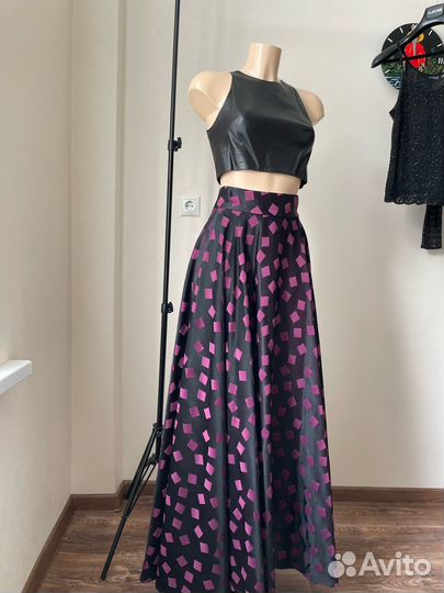 Топ натуральная кожа 42 размер