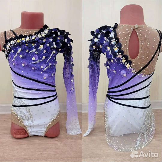 Купальник для гимнастики 128-152см Новый