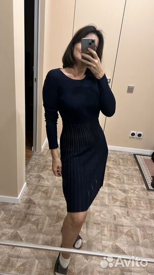 Платье женское теплое 42 44