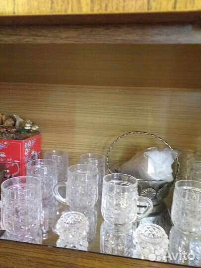 Хрустальные рюмки СССР