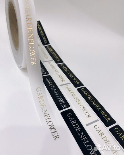 Наклейки с логотипом