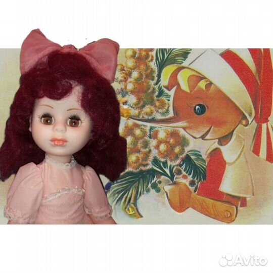 Кукла СССР ленигрушка, клеймо, 47 см