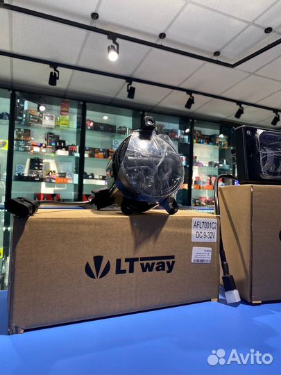 Светодиодные LED птф 7 чипов фары 70W